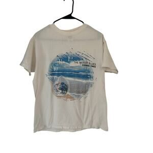 1999 Vintage The Moody Blues Strange Times Tour T-Shirt Fruit of the Loom M